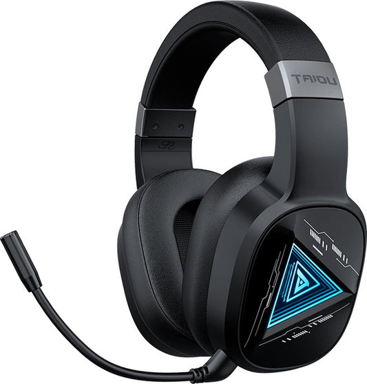 TAIDU THS320Pro - 2.4GHz Draadloze Gaming Headset - Bluetooth koptelefoon - met microfoon - Geschikt voor PS4/PS5, Nintendo Switch - Multiplatform - Zwart