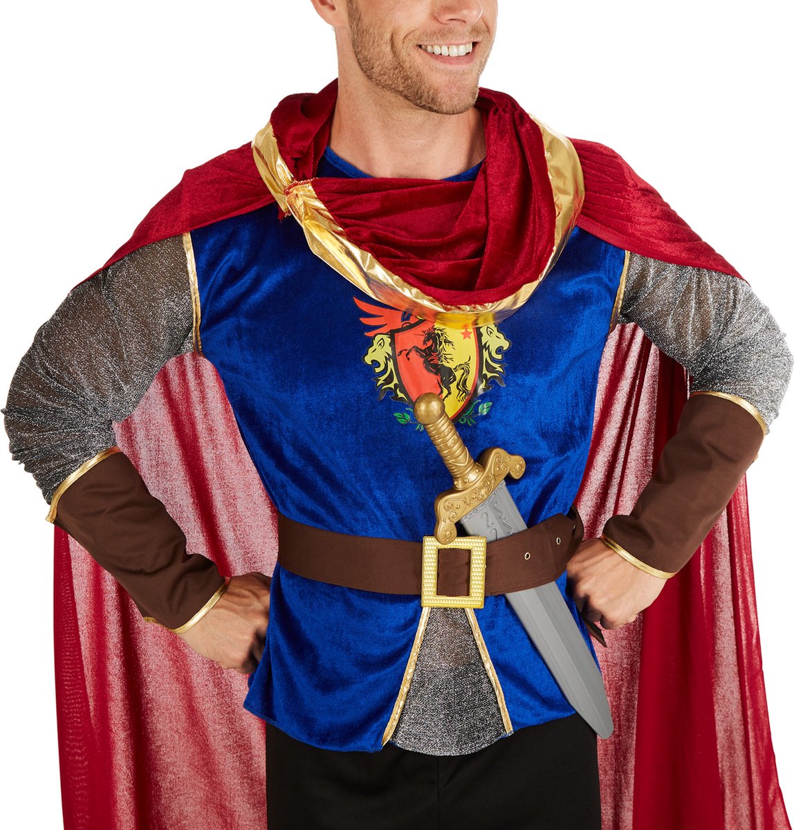 dressforfun - Herenkostuum koning m - verkleedkleding kostuum Halloween - feestkleding - carnavalskleding