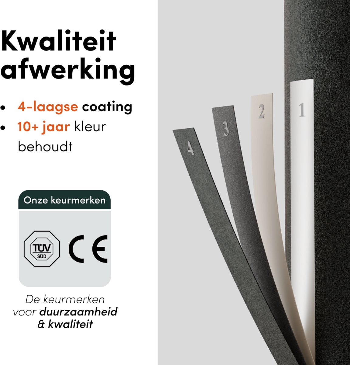Nolt Vloerlamp - Staande Lamp - Dimbaar - 2700K - Mat Zwart