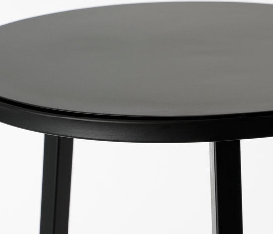 Mica Decorations Plantentafel - H120 x Ø35 cm - Metaal - Zwart