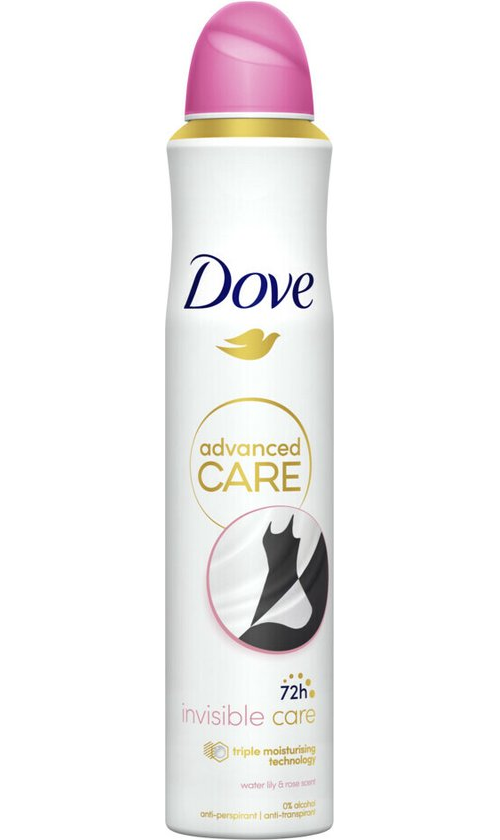 Dove Deodorant Spray Invisible Care - 200 ml