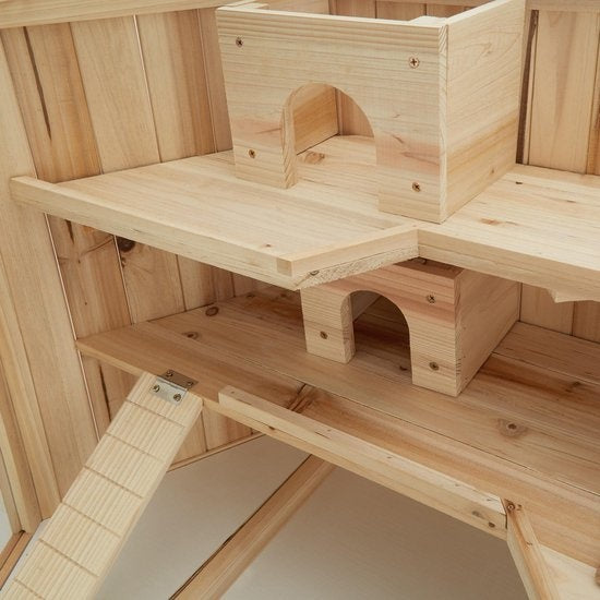 tectake Hamsterkooi 115 x 60 x 58 cm - 403227