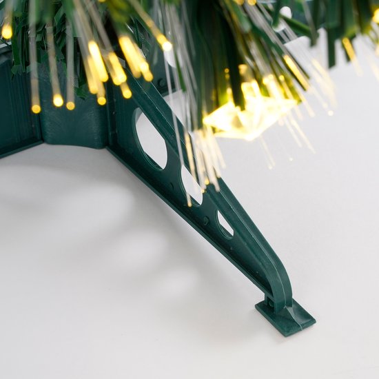 Luca Lighting Mercury Kunstkerstboom met Fibre Optic Verlichting - H45 x Ø25 cm - Groen