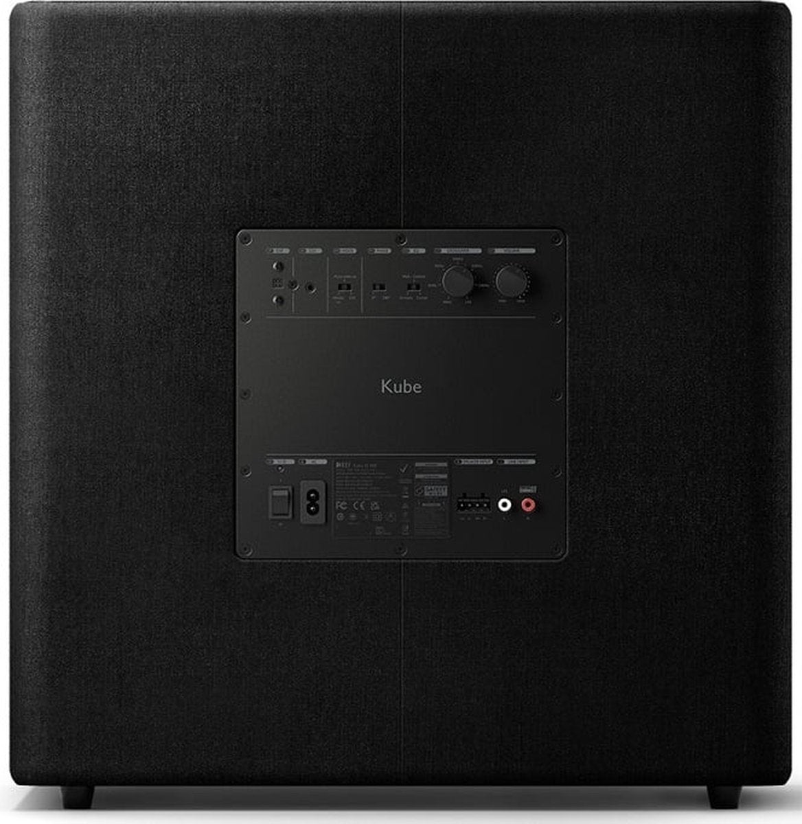 KEF Kube 15 MIE - Actieve Subwoofer - 15" Woofer - 300 W RMS - Zwart