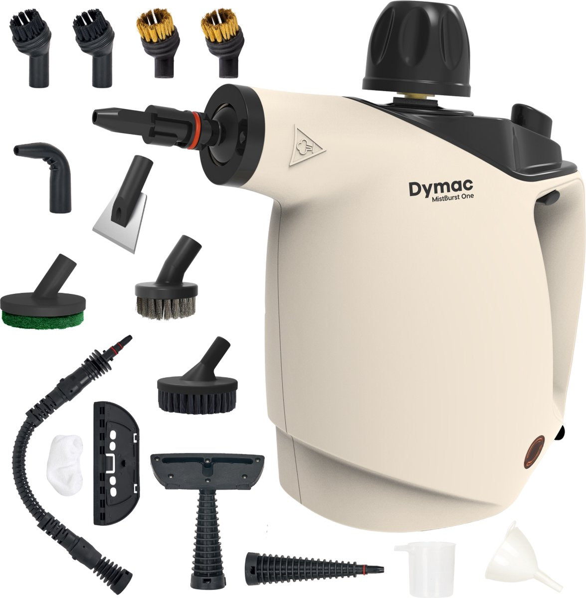 Dymac MistBurst One - Handstoomreiniger - Diverse opzetstukken - 450ML