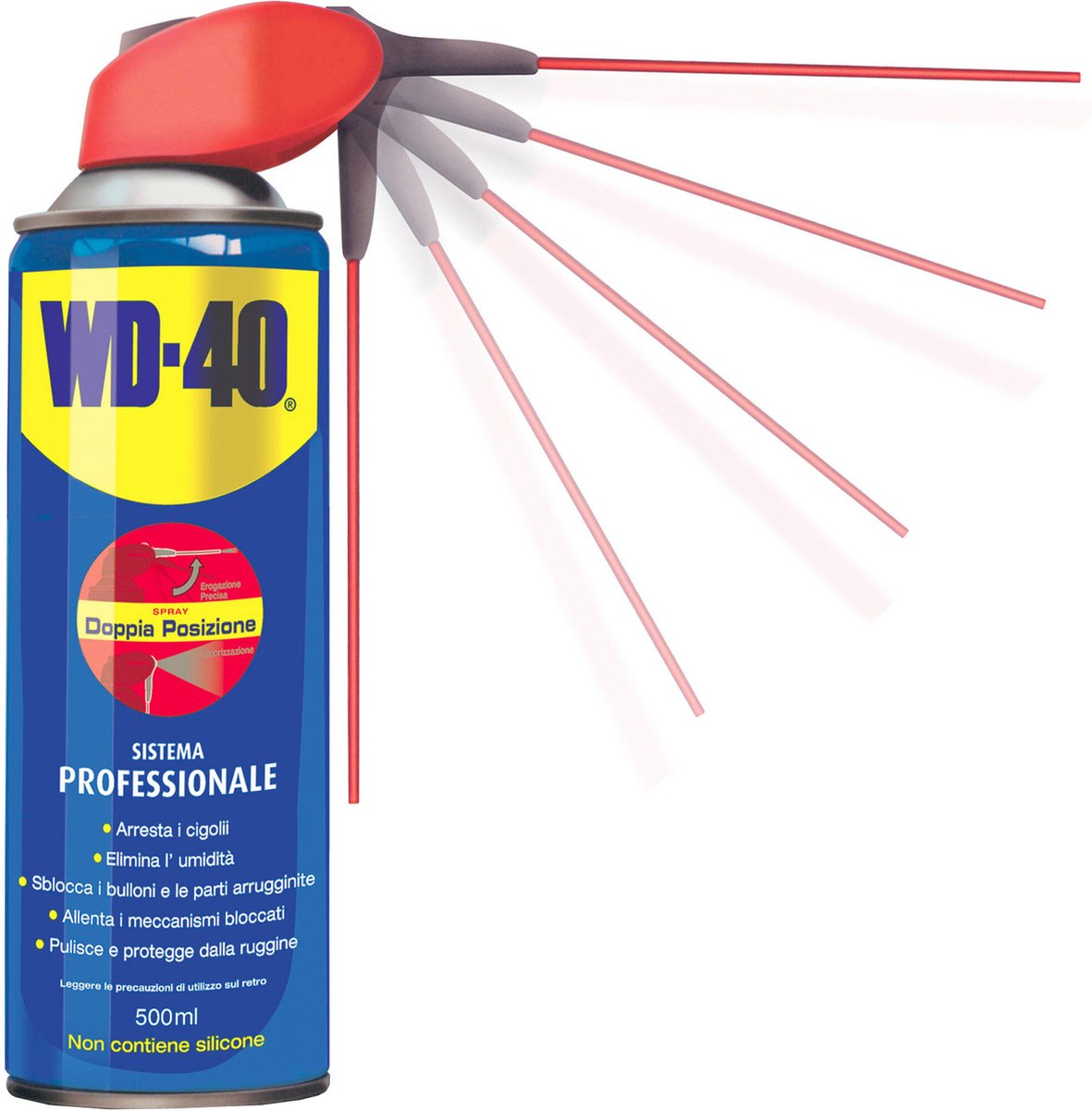 WD-40® Smart Straw® – 450 ml – Multi-Use Spray voor Losmaken, Beschermen & Reiniging – Spray2Ways Technologie
