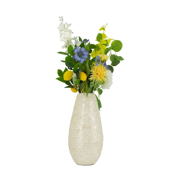 SHONTO Kunstboeket Citrus – Decoratief Kunstbloemen Boeket – 78,9 x 19 x 10 cm – Sfeervolle Woondecoratie**