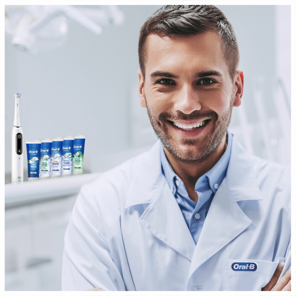 Oral-B Complete Protect & Clean Tandpasta - 12 x 75 ml Voordeelverpakking - Frisse Muntsmaak - Wittere Tanden