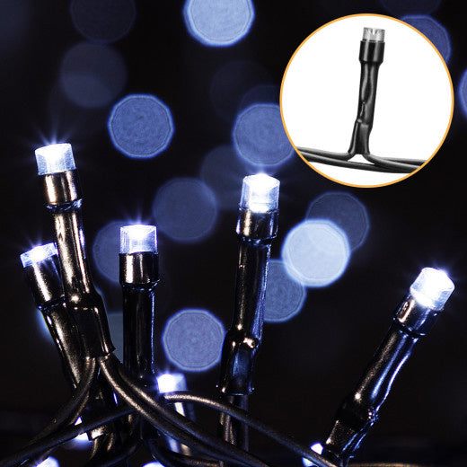 Monzana Lichtsnoer Kerst 600 LED´S - IP44 60m - Koud Wit