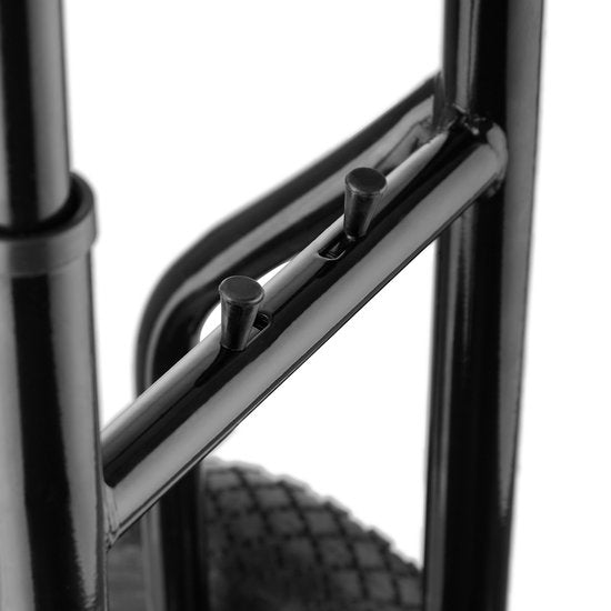 tectake® - Steekwagen tot 100kg - transportwagen - robuust met uittrekbaar frame.