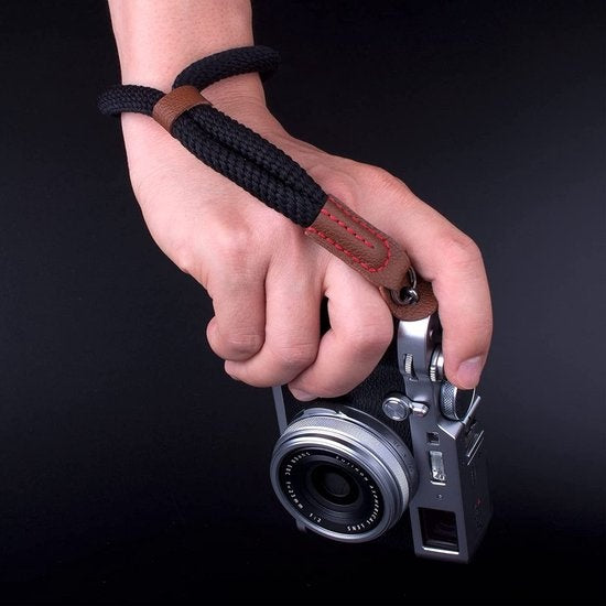 Garpex® Camera Hand Strap - Camera Polsband - Grip Strap - Camerariem - Universeel - Groen