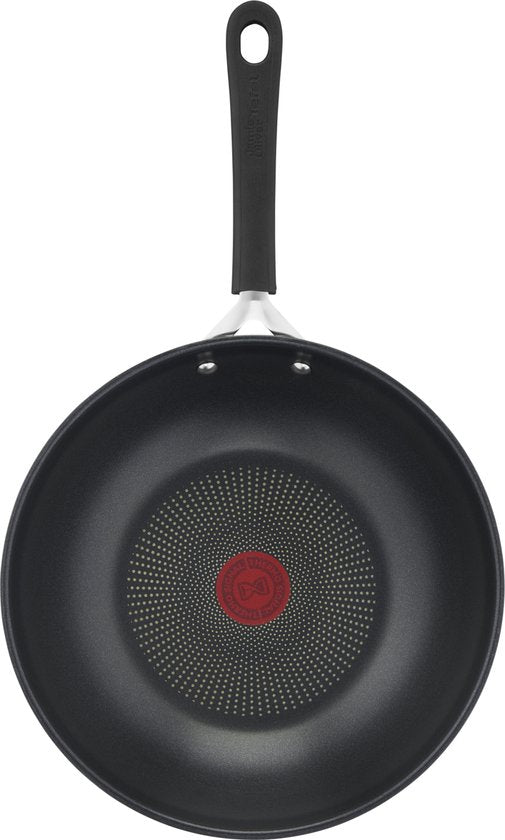 Jamie Oliver by Tefal Home Cook Wokpan - 28 cm - zwart - roestvrijstaal