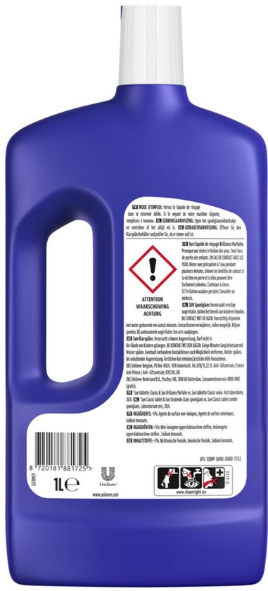 Sun Vaatwas Spoelglans Normaal 1000 ml