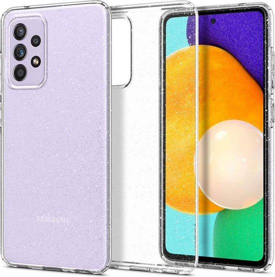 Spigen - Liquid Crystal Samsung Galaxy A72 Hoesje - Glitter/Transparant