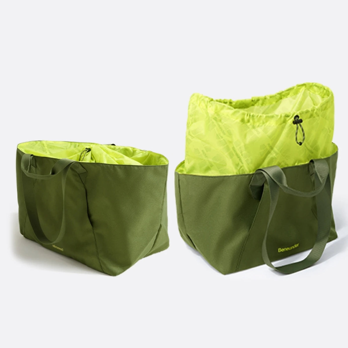 Beneunder LC168 Opvouwbare Draagtas - Lila - 35L Uitschuifbaar, Ultralicht 220g
