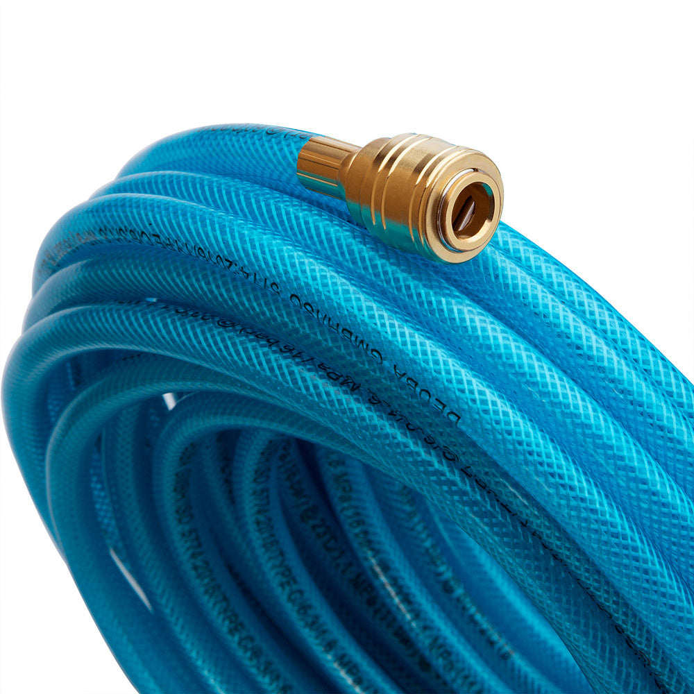 Deuba Persluchtslang 10m 15bar – Snelkoppeling 1/4-Aansluiting - Pvc