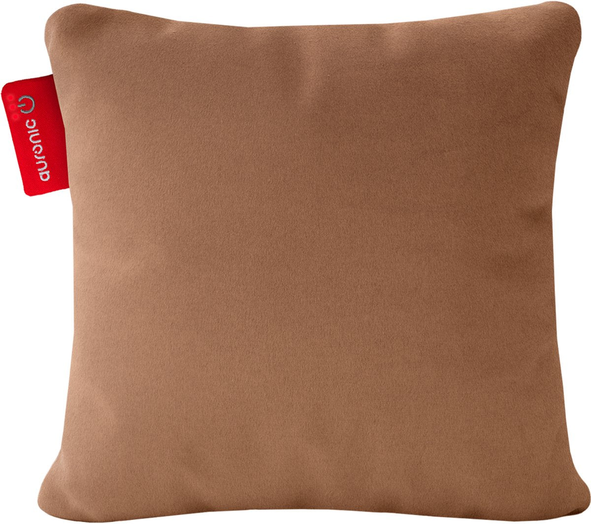 Auronic Warmtekussen Classic 45x45 cm - Draadloos en Oplaadbaar - Elektrisch Kussen met Infrarood - Poederroze