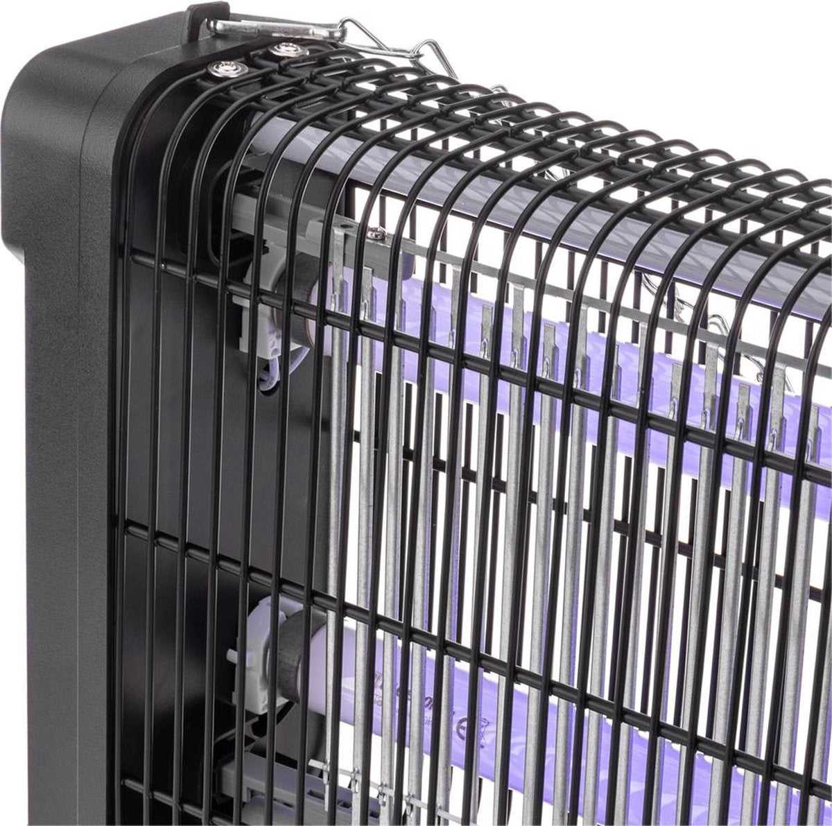 Perel Insectenverdelger, elektrisch, spanningsrooster 2800 V, uitneembare opvangbak, 150 m², zwart