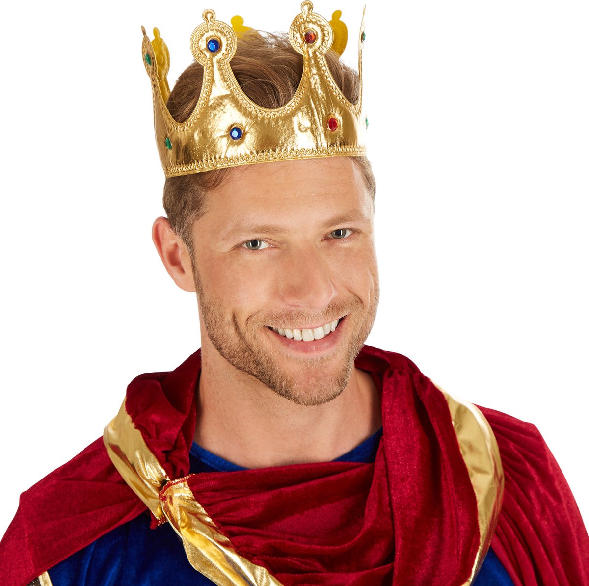 dressforfun - Herenkostuum koning m - verkleedkleding kostuum Halloween - feestkleding - carnavalskleding