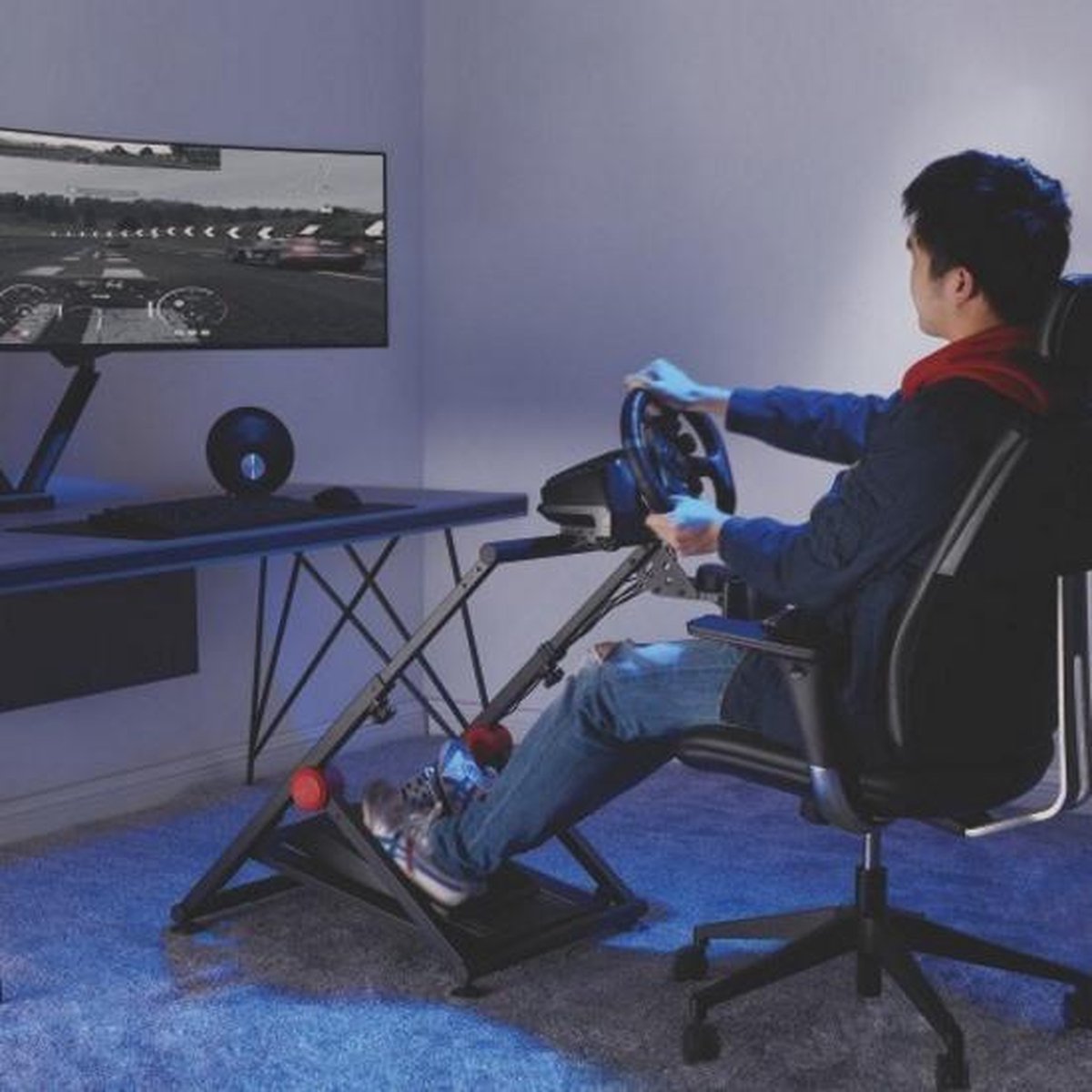Wheel stand - racestuur standaard houder - race cockpit - logitech - thrustmaster - fanatec