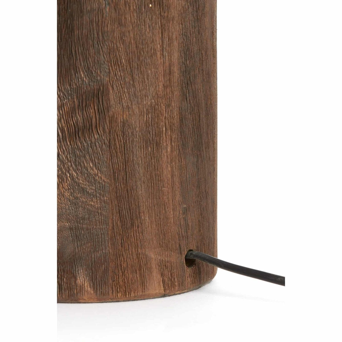 Light & Living Tafellamp Trapino Ø13x32 cm - Bruin - Modern en Sfeervol Design