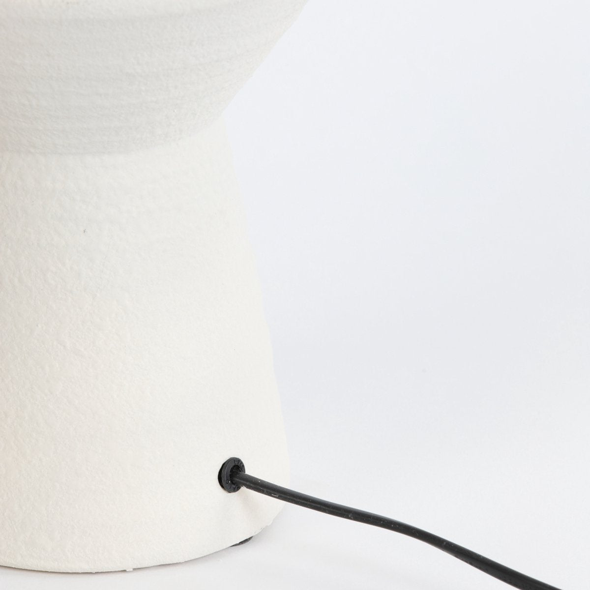 Light & Living Ayla Tafellamp – Keramische Lampvoet 51 cm – Crème – E27 (excl. lampenkap)