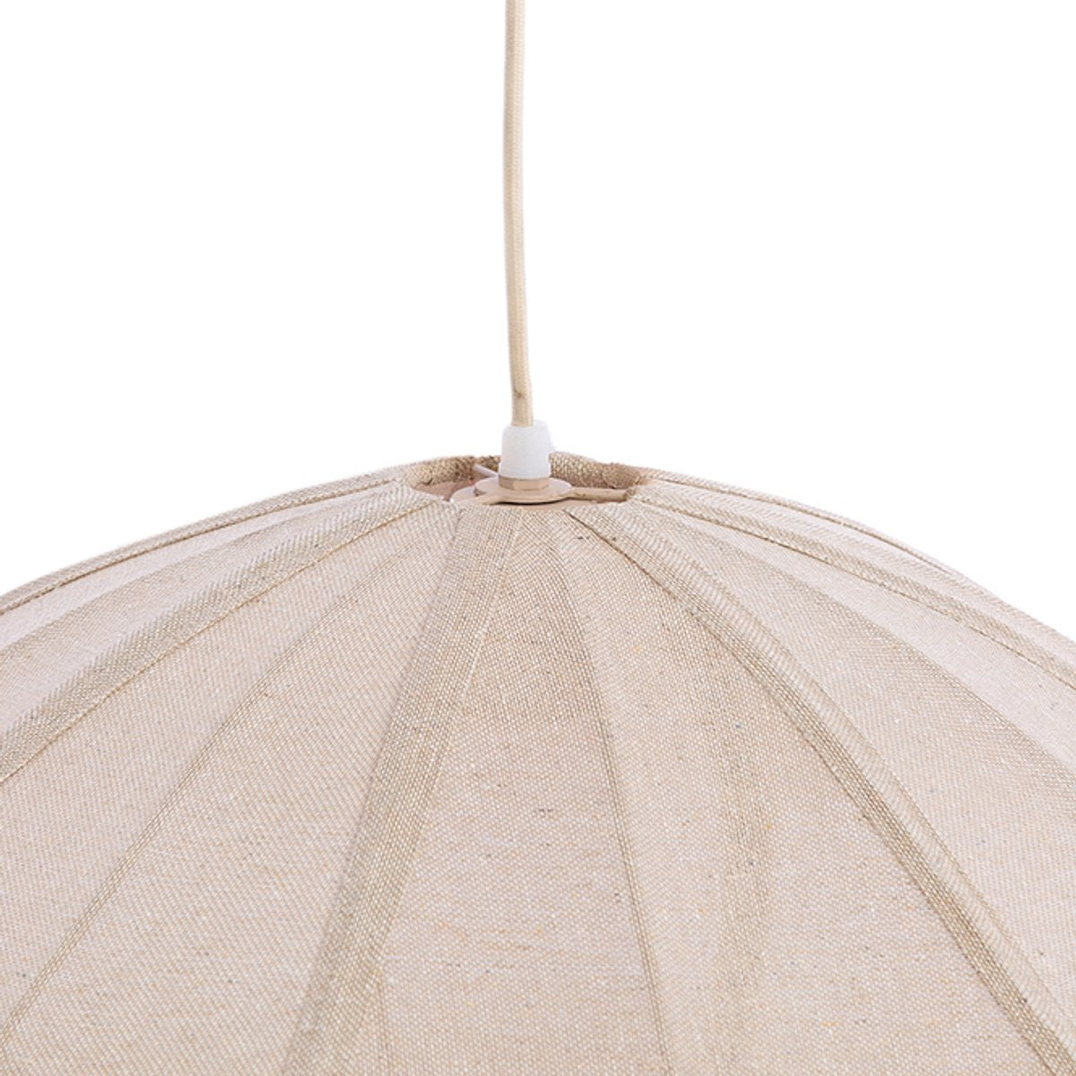 Light & Living Hanglamp Cesano - Ø50x20 cm - Wit - Bohemian Stijl