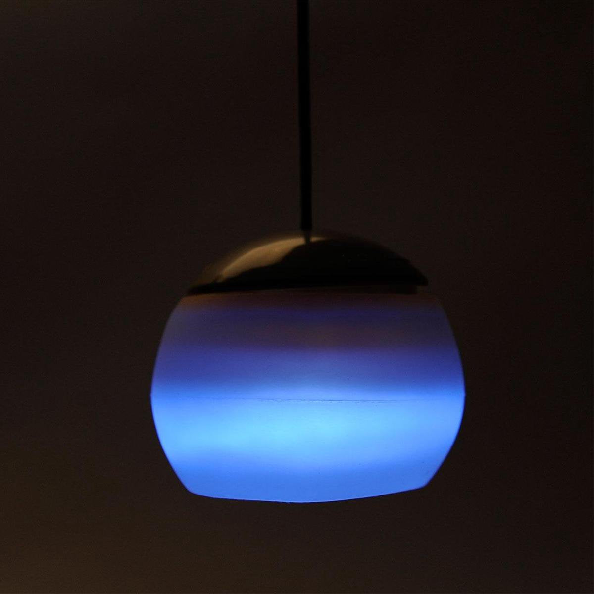 LED Hanglamp - Bol - 4 LED - Silicone - wit