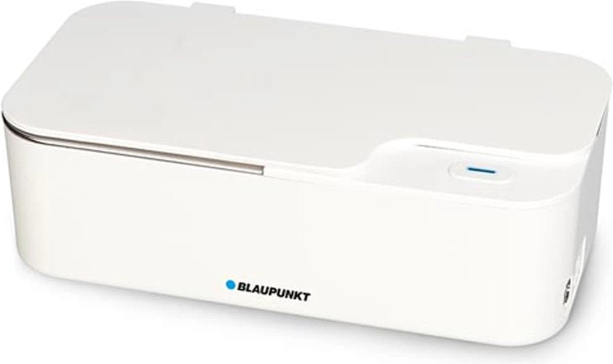 Blaupunkt Ultrasone reiniger 450 ml 15 W 48 kHz wit voor het nauwkeurig reinigen van sierraden