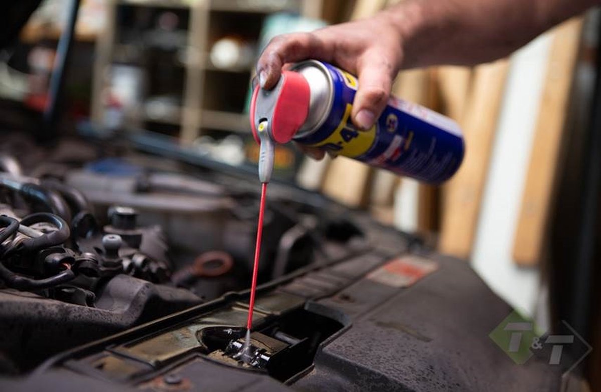 WD-40® Smart Straw® – 450 ml – Multi-Use Spray voor Losmaken, Beschermen & Reiniging – Spray2Ways Technologie
