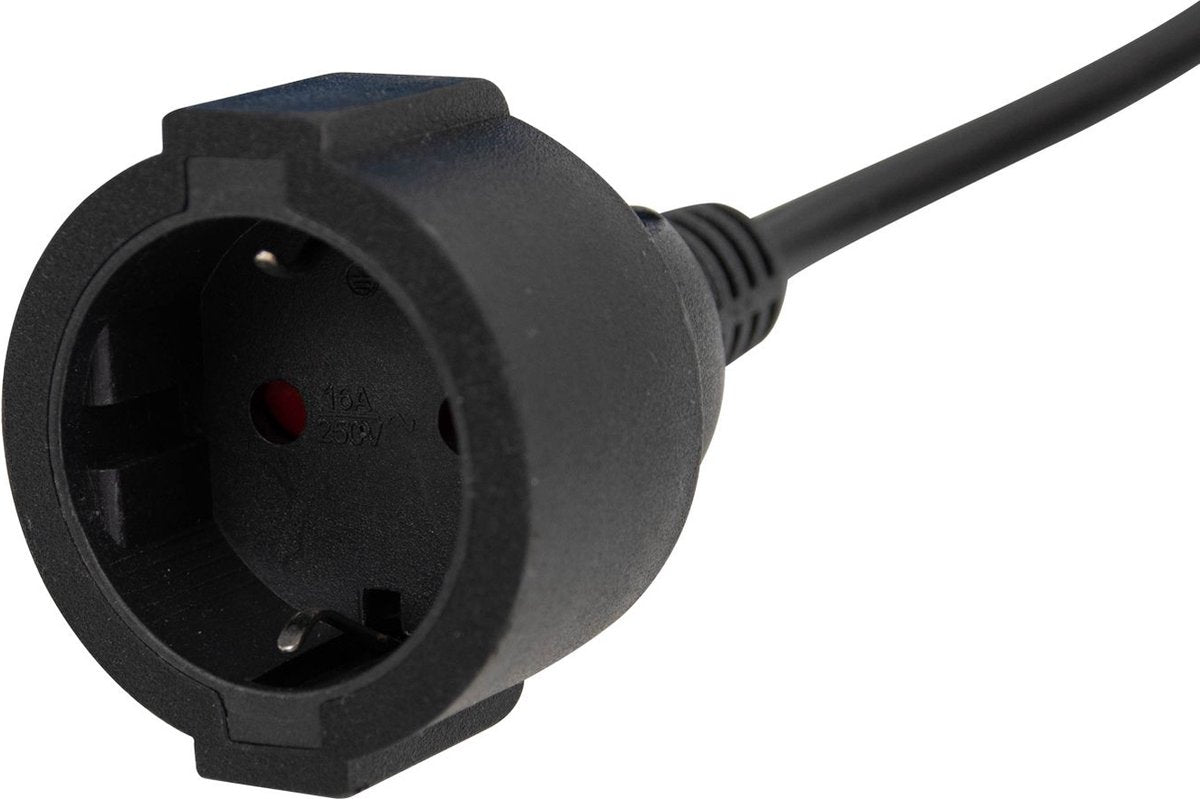 Hyundai wandkabelhaspel 15 m 3x1,5 mm² automatisch oprolbaar blauw – zwenkbare wandhouder – 3200 W