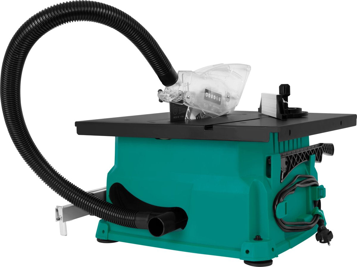 VONROC Zaagtafel – compact model – 1500W - 5000rpm - Ø210mm – Incl. 40T zaagblad