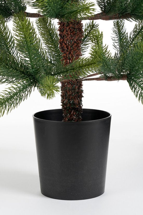 Black Box Trees Nagoya Kunstkerstboom H120 x Ø50 cm - Kerstboom Voor Binnen - Kunstboom met 212 PE Dennentakjes - Slank Model Ø60 cm - Groen