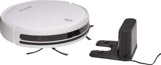 Denver Robotstofzuiger met Dweilfunctie en TUYA (App) - WiFi Dweilrobot met Oplaadstation - 1400PA - RVC110