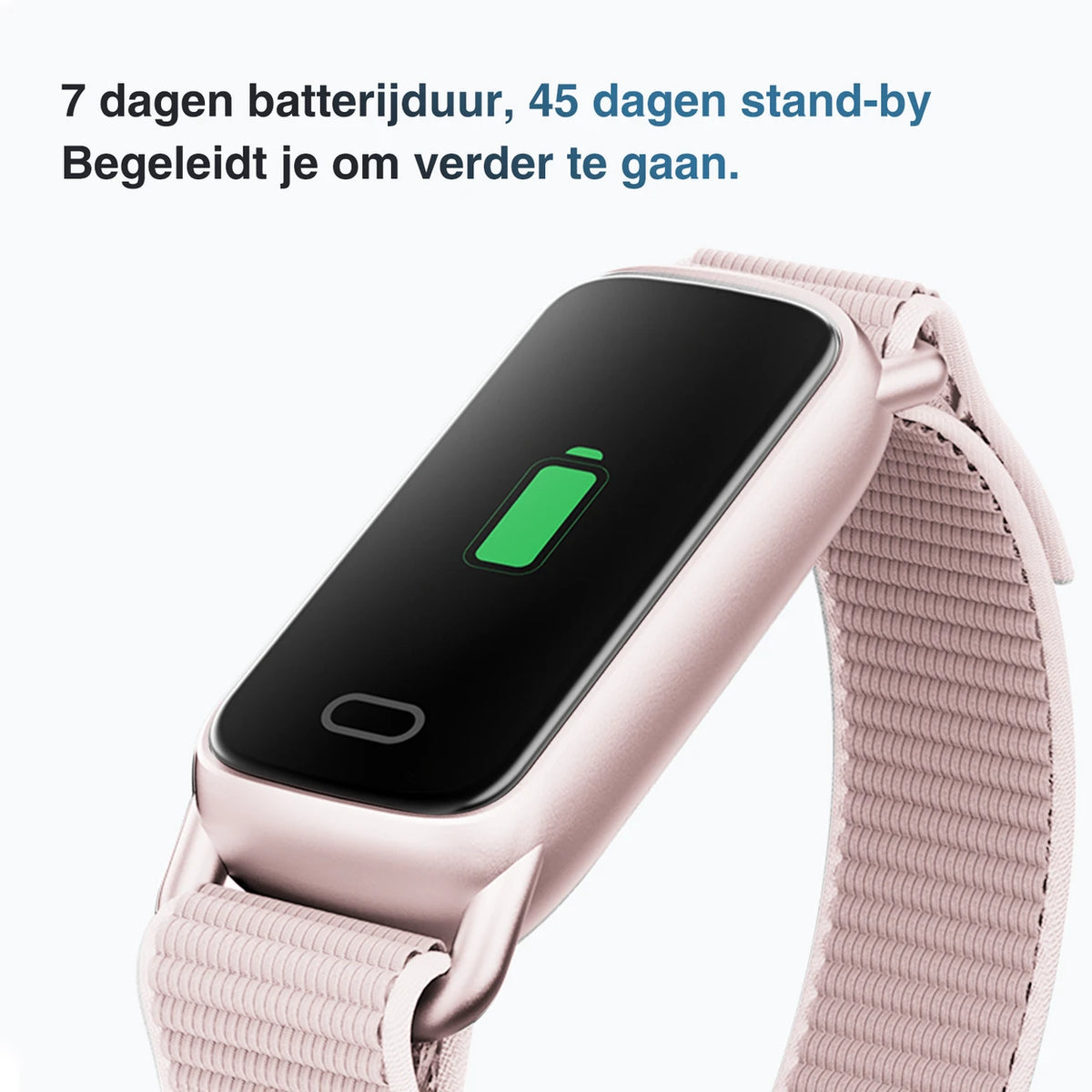 FITTEK GTL1 Smartwatch - Magnetisch Opladen - Roze