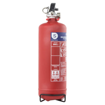 Smartwares Brandblusser - Poeder - 2Kg - Incl. Ophangbeugel