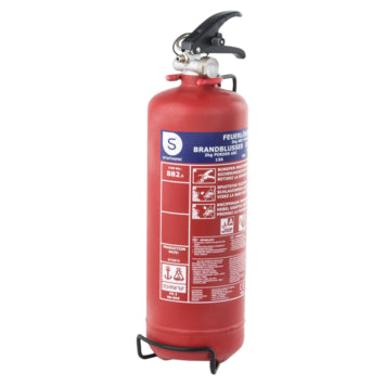 Smartwares Brandblusser - Poeder - 2Kg - Incl. Ophangbeugel