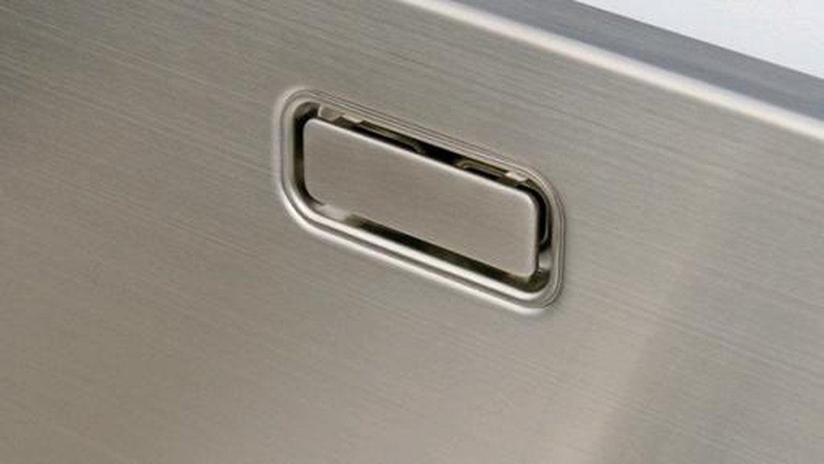 Mizzo Quadro Dubbele Spoelbak L 34-18X40CM - 1,5 spoelbak - Wasbak Keuken - Onderbouw / Vlakbouw / Inbouw - RVS 1.2mm dik