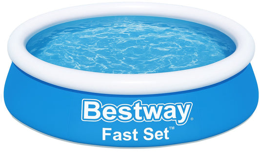 Bestway Kinderzwembad -  Ø 183 cm - Model 57392 - Opblaasbare Rand