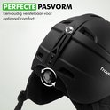 Travelhawk Skihelm - Snowboard Helm - Ski Helm - Unisex - Zwart - L