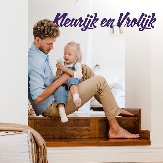 Vulpes Goods® Nachtlampje Kinderen - LED Licht & 8 Kleuren – Nachtlampje Babykamer – Poes – USB-Oplaadbaar – Dimmer – Timer – Draadloos - Kindvriendelijk
