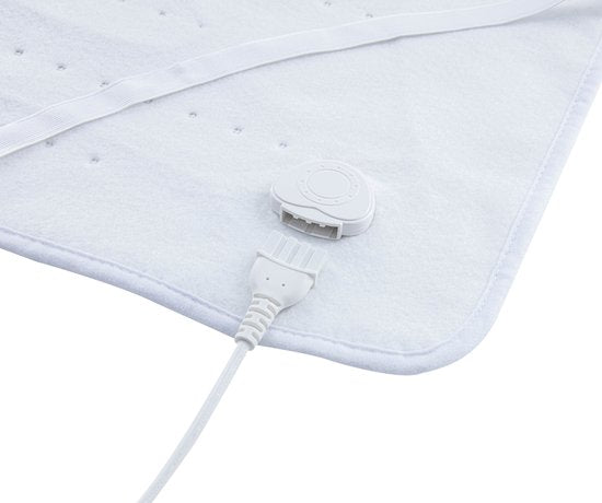 Tomado TEB1502W - Elektrische onderdeken - 2 personen - 160 x 140 cm - 2 schakelaars - Wit