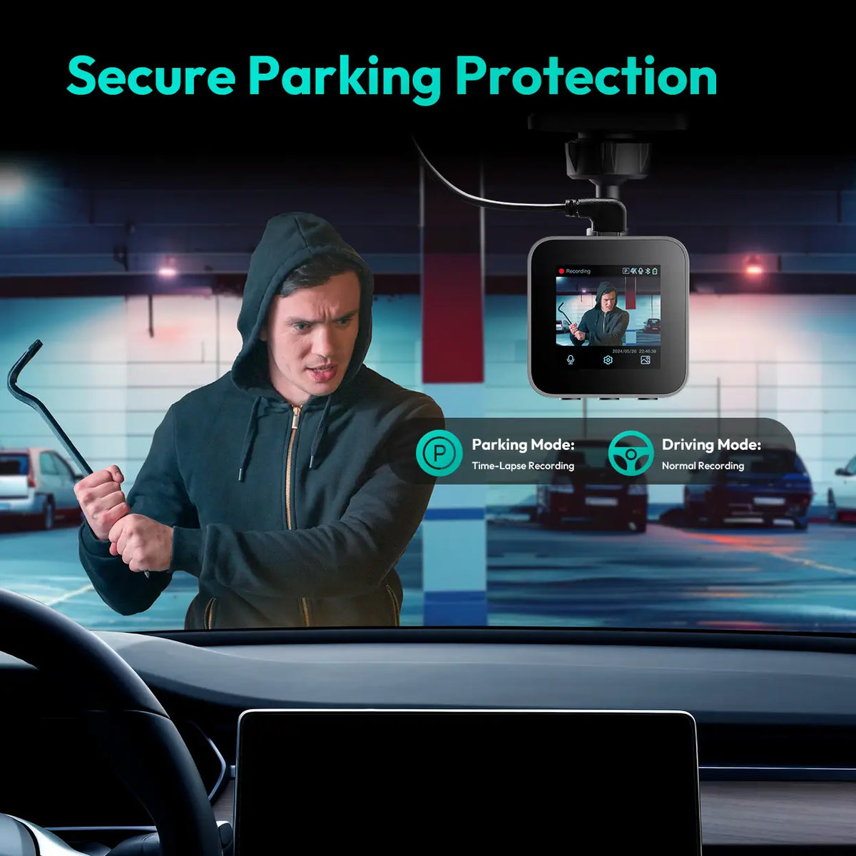 Botslab Dashcam Hardwire Kit - USB-C - G980H-serie