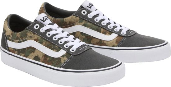 Vans Ward Sneakers - Water Color Camo - Maat 41 - Zwart/Wit