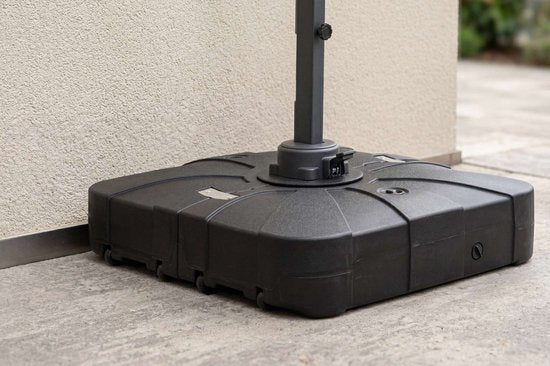 Feel Furniture - Extra Grote Parasolvoet Roma - Vierkant - 100 Liter