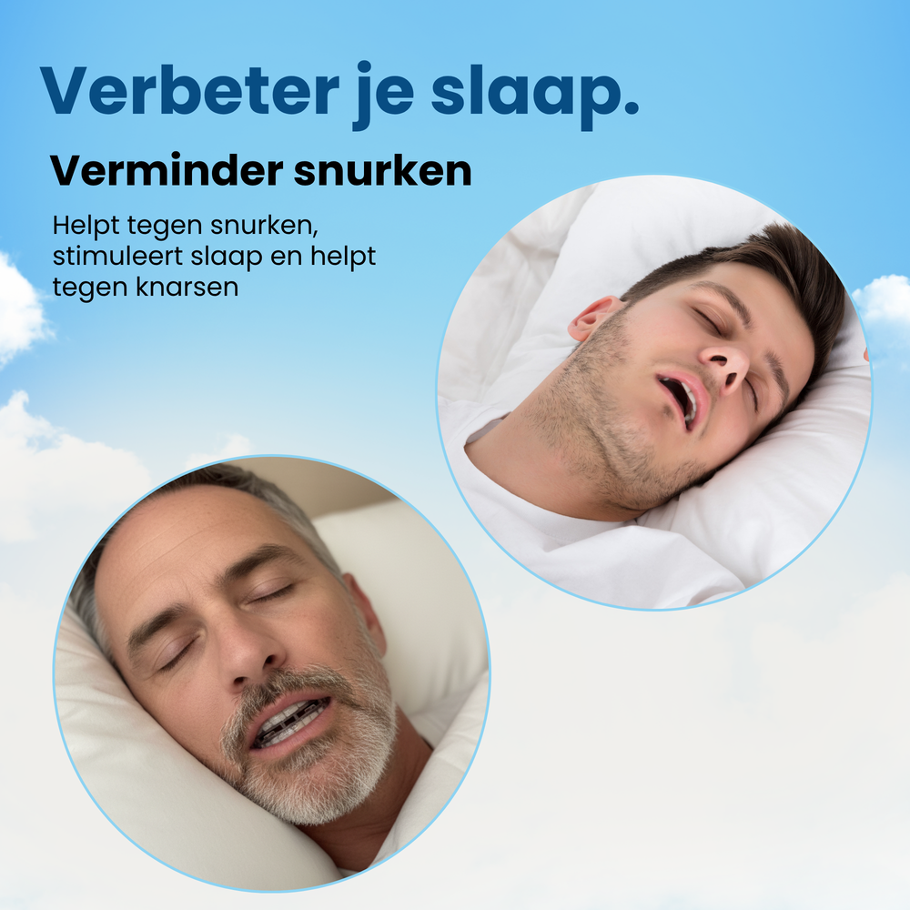 PurelyGoods® Snurkbeugel - Anti Snurk Beugel - Voor Man en Vrouw - Universeel - Transparant