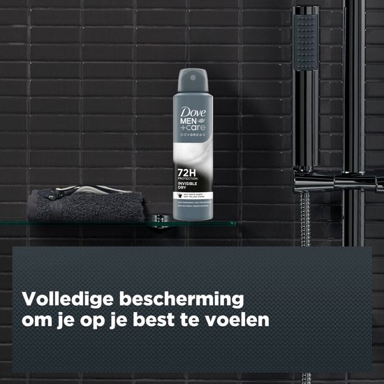 Dove Men+Care - Deodorant - Spray - Invisible Dry - 150ml