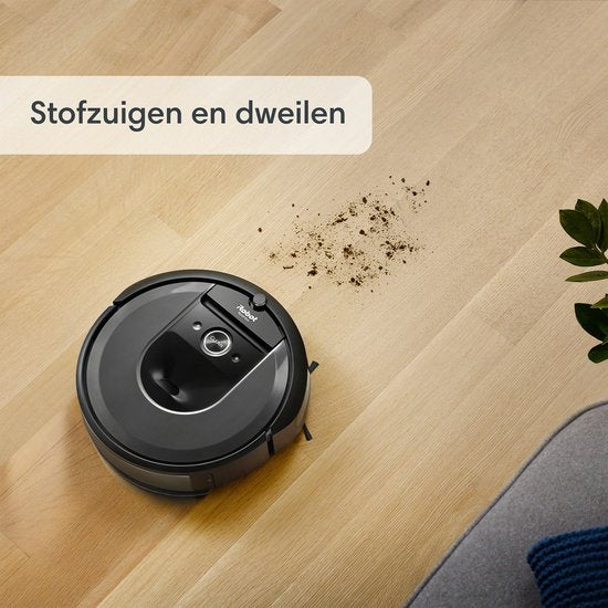iRobot Roomba Combo® i8+ - Robotstofzuiger met Dweilfunctie - Zelfledigend - Ideaal voor Huisdieren - i8578