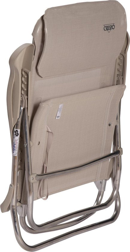 Crespo - Strandstoel - AL/205 - Compact - Licht grijs
