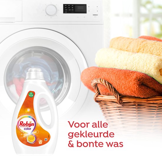 Robijn Vloeibaar Wasmiddel - Color - met 90% biologisch afbreekbare ingrediënten - 20 wasbeurten